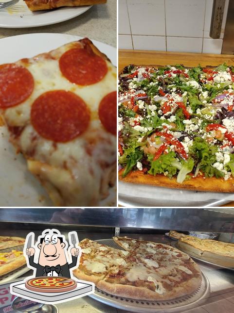 Pick pizza at Michelangelo 301 Pizza