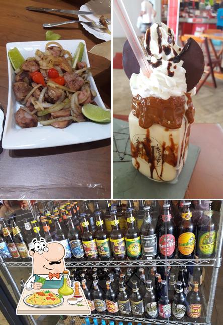 Entre diferentes coisas, comida e cerveja podem ser encontrados no Maria Maria Armazém Gourmet