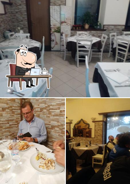 Посмотрите на внутренний интерьер "Ristorante Pizzeria Bella Vista Da Antonio Di Baratta A."