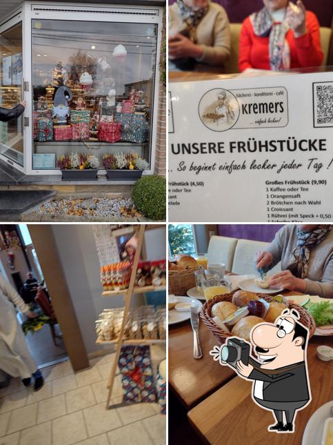 See this pic of Bäckerei Kremers