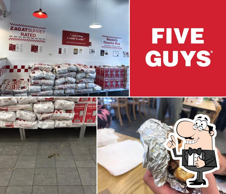 Here's a picture of Five Guys