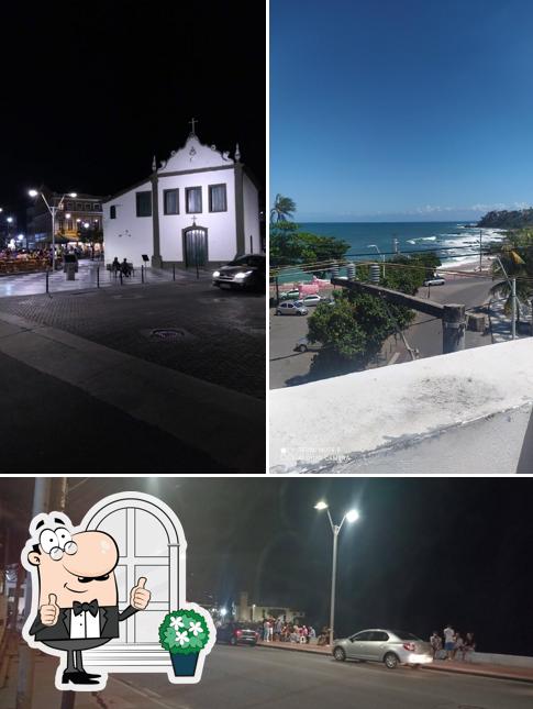 O exterior do Praça da Dinha