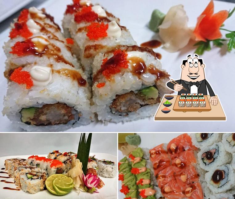 Essayez de nombreuses options de sushi