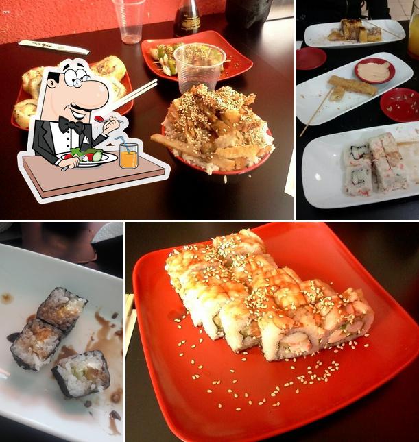 Comida en irori sushi