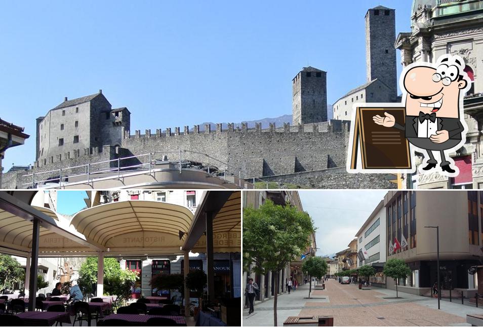 La parte exterior de Albergo-Ristorante Croce Federale