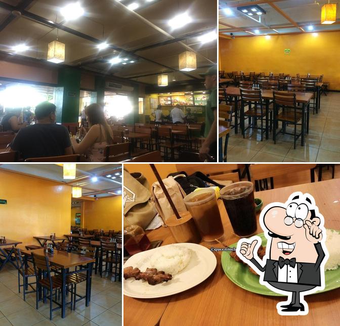 The interior of Mang Inasal WalterMart Sta. Rosa