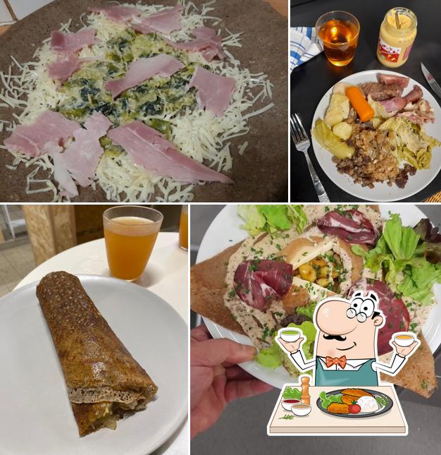 Plats à Crêperie "Petra po ?" (Que prendrez-vous ?) - Halles de Quimperlé