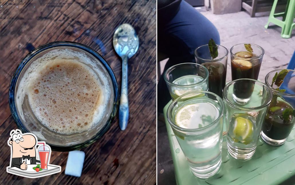 Café De La Vigne offre une sélection de boissons