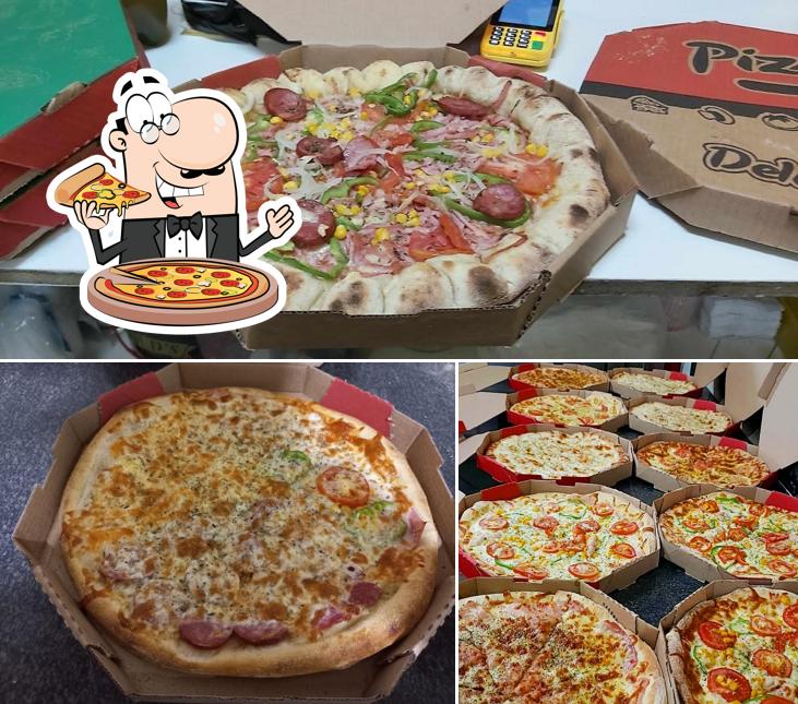 Experimente diversos tipos de pizza