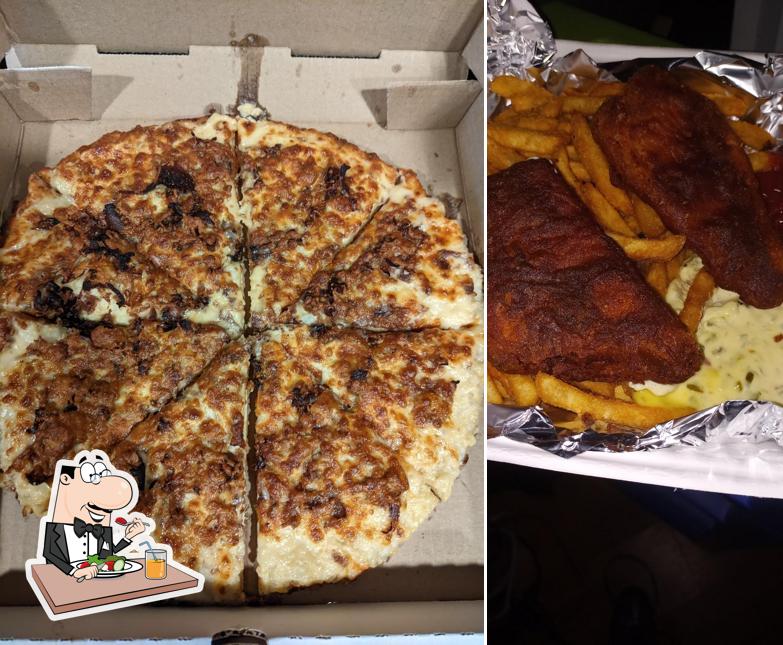 Nourriture à Cosmic Pizza & Donair and Crispy's Chicken - Fort Saskatchewan