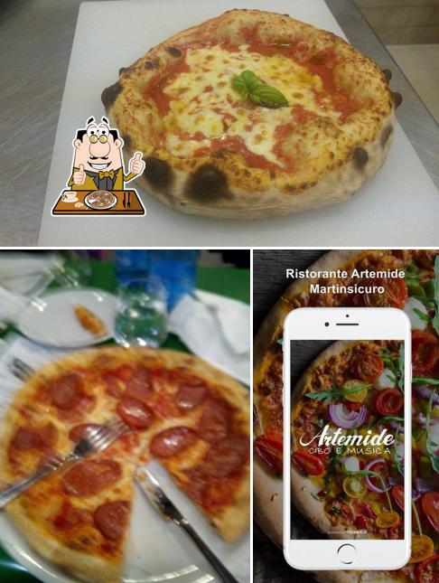 Prova una pizza a Artemide Cibo E Musica