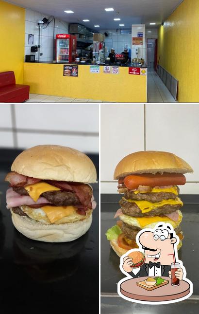 Consiga um hambúrguer no Bulldog Burguer