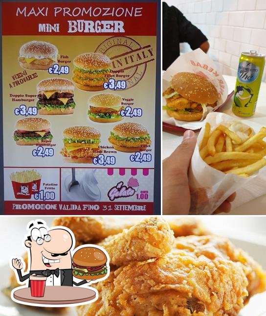 Prova un hamburger a Chicken Inn