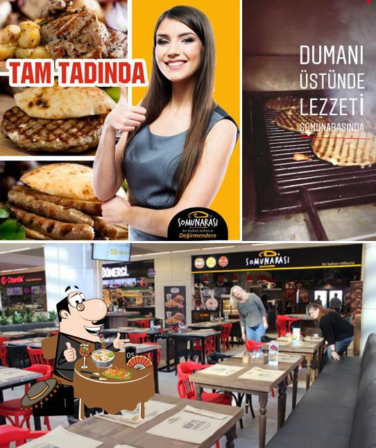 Las fotos de comida y interior en Somunarası