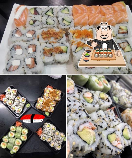 Essayez différentes options de sushi