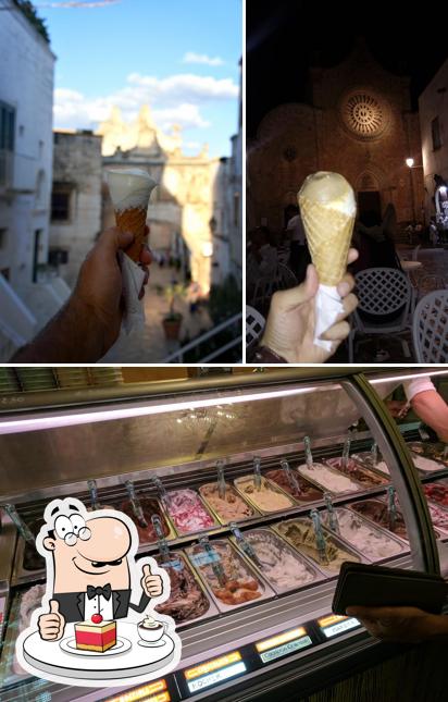 GELATERIA BORGO ANTICO serve un'ampia selezione di dolci