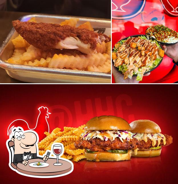 Houston Tx Hot Chicken In Spokane Restaurant Menu And Reviews