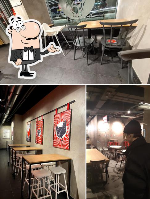 L'intérieur de KFC