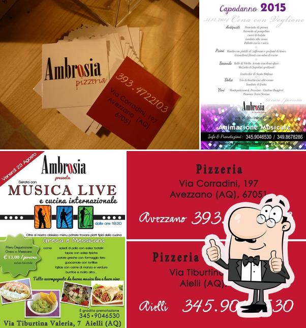 Look at the picture of Ambrosia Pizzeria & Bisteccheria