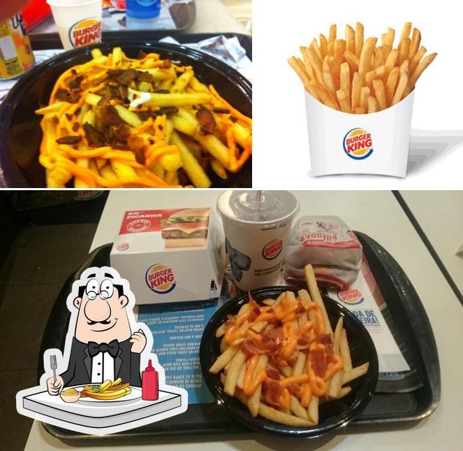 Prove cbatatas fritas francesas no Burger King