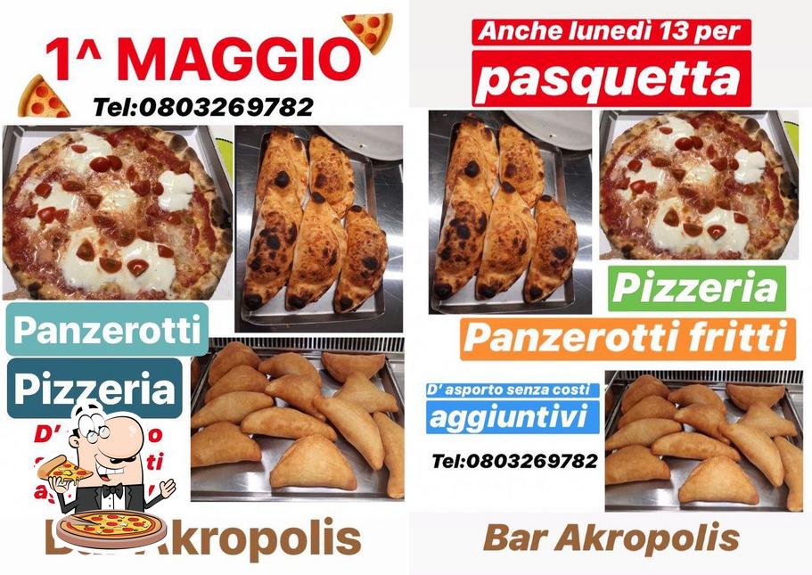 Prenditi una pizza a Akropolis bar di foschetti domenica