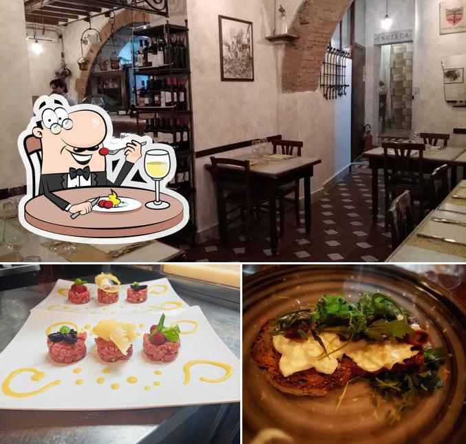 Cibo al Osteria Del Borgo