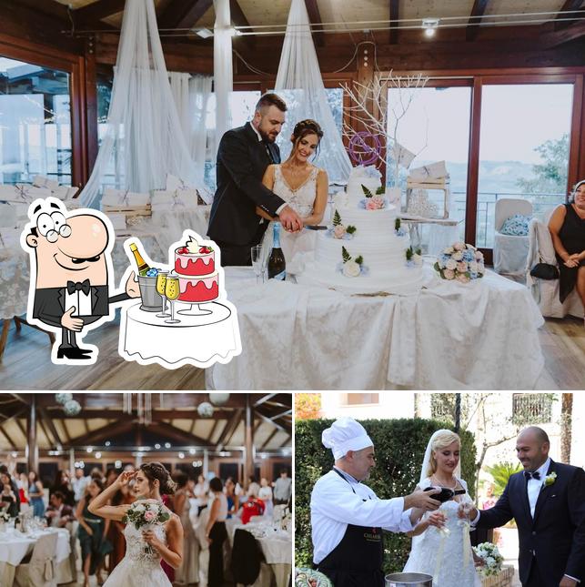 Ristorante Villa Chiara provides an option to hold a wedding reception