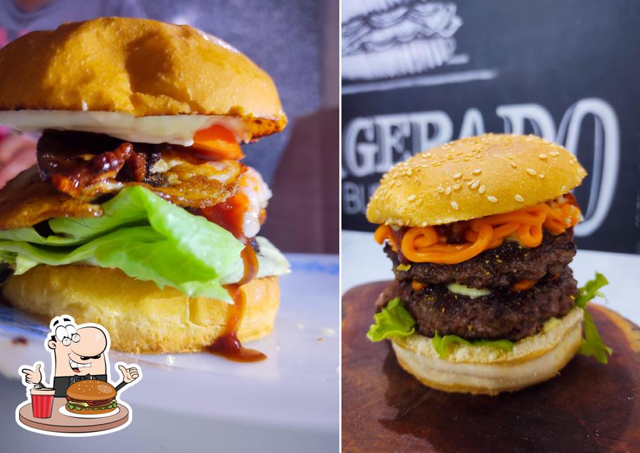 Delicie-se com um hambúrguer no Exagerado Burger