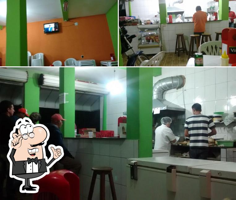 O interior do Begalli Lanches