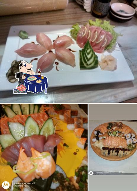 Sashimi em Afro Sushi