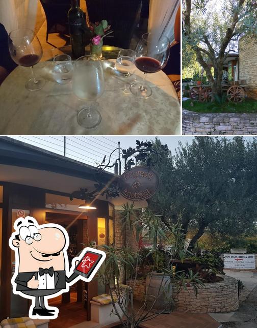 Tra le varie cose da Konoba Pizzeria Gourmet si possono trovare la esterno e bevanda