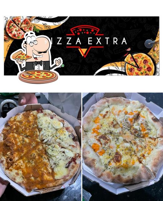 Peça pizza no Pizza Extra