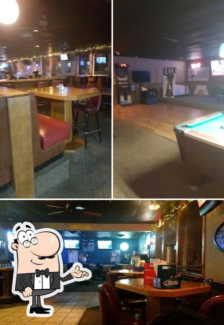 The interior of Casey's Bar & Grill