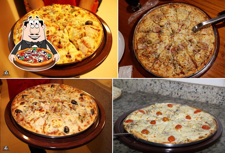Consiga pizza no Oásis Pizzaria e Churrascaria