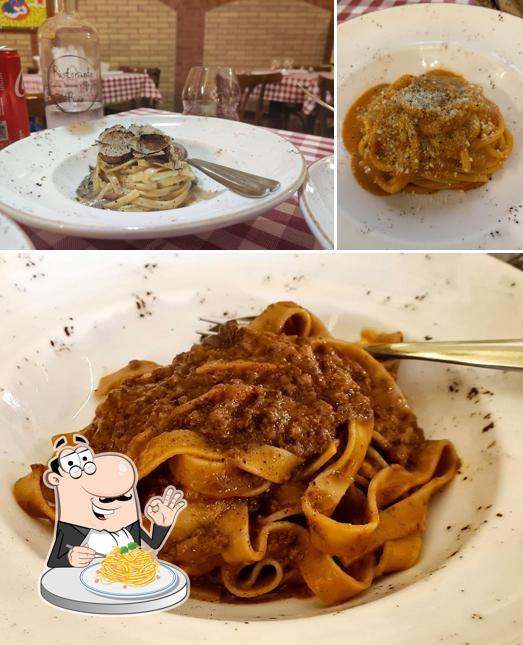 Spaghetti alla carbonara al Rino