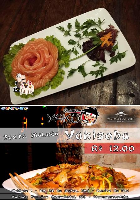 Comida en Yako Sushi Bar