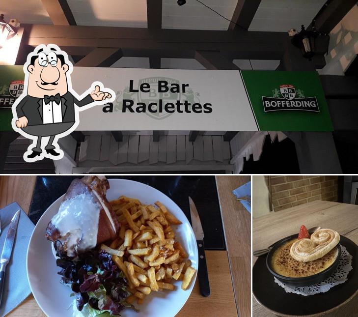 Installez-vous à l'une des tables de Restaurant Le bar à raclettes