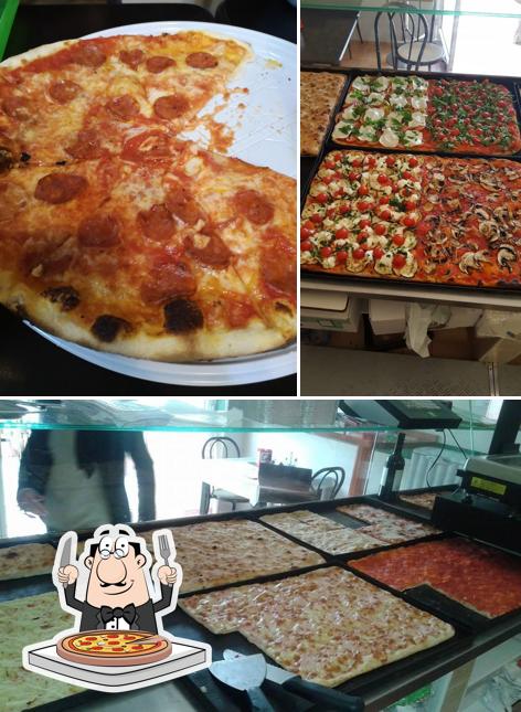 Order different kinds of pizza