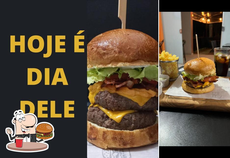 Consiga um hambúrguer no Hamburgueria FlatBurger