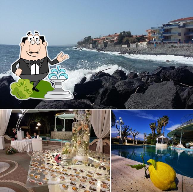 Gli esterni di Villa Oasis Ricevimenti