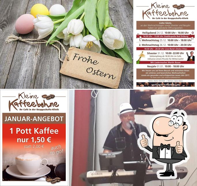 Здесь можно посмотреть фотографию кафе "Kleine Kaffeebohne"