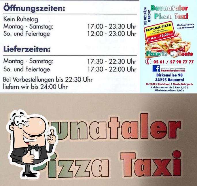 Regarder cette photo de Baunataler - Pizza -Taxi