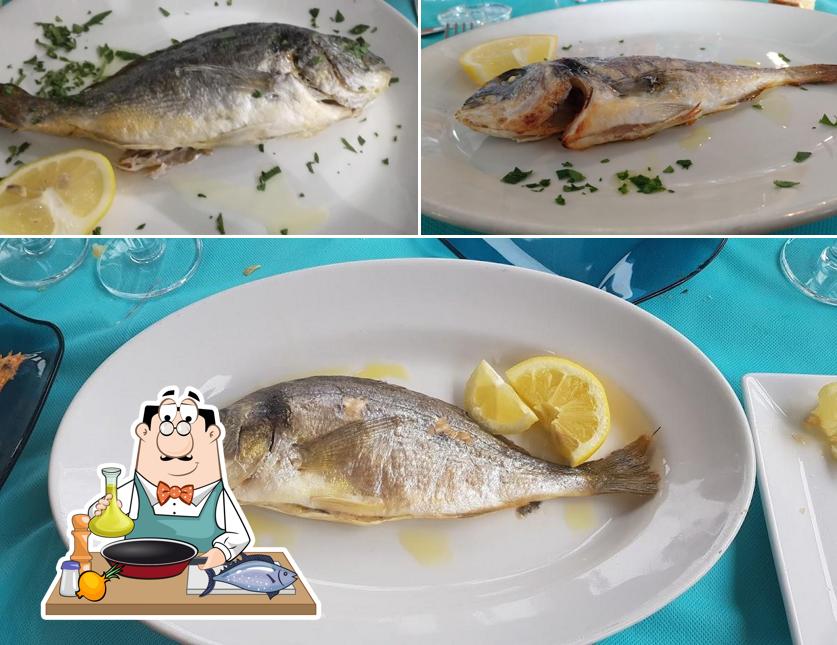 Da Picchio Anzio - Ristorante sul mare offre un menu per gli amanti del pesce