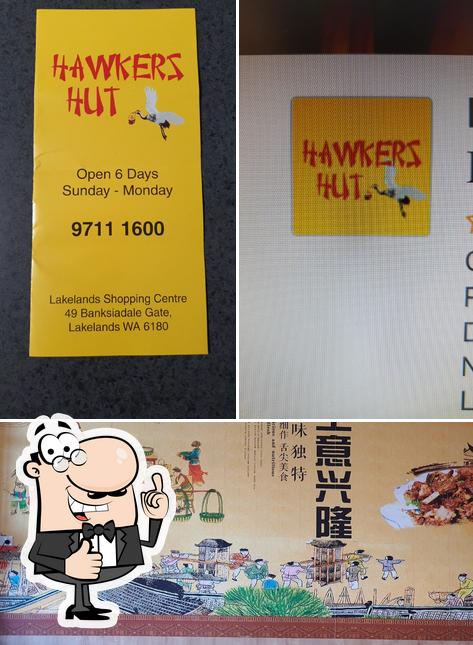 Look at the image of HAWKERS HUT