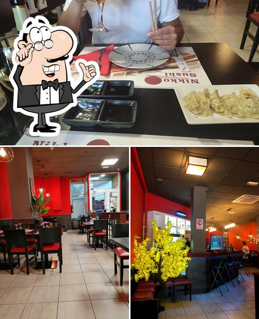 El interior de Nikko Sushi