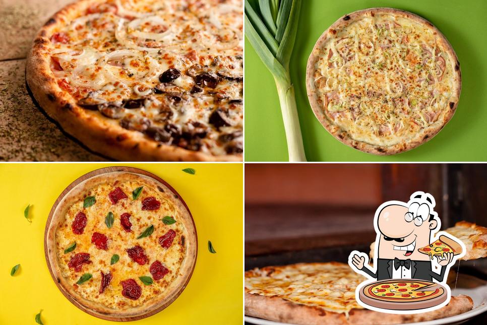 No Pizza Pezzi - Pampulha, você pode degustar pizza