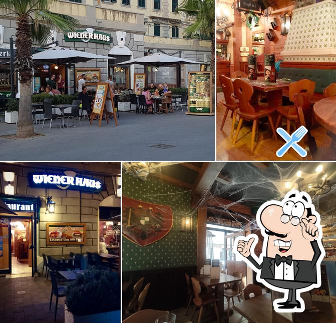Gli interni di Wiener Haus