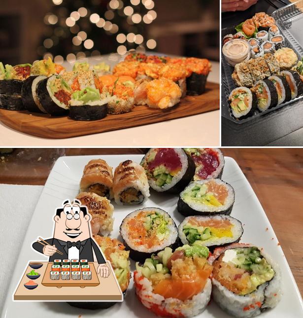 Les sushi sont offerts par Sushi d'Éli