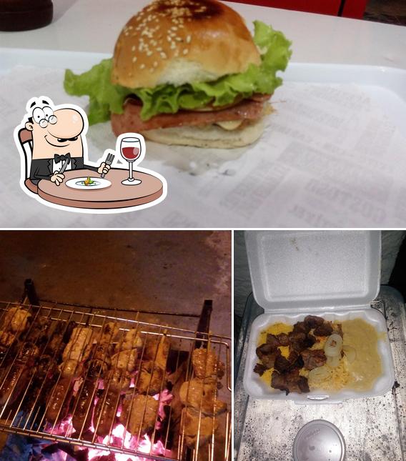 Comida em Black Burg&Espetaria