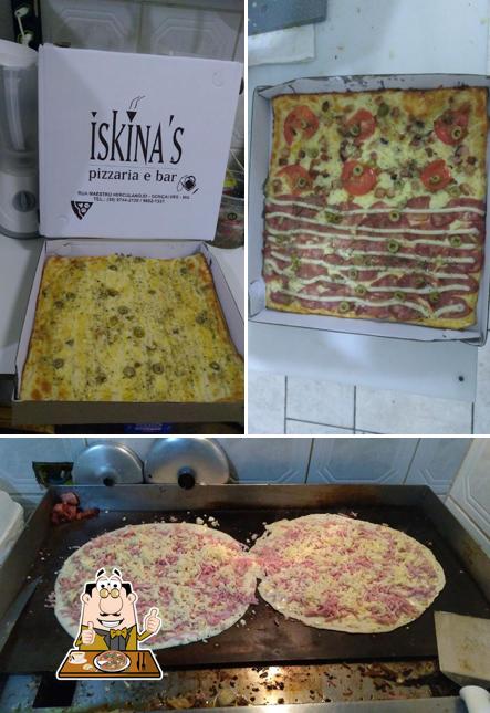 Consiga pizza no ISKINAS BAR E PIZZARIA